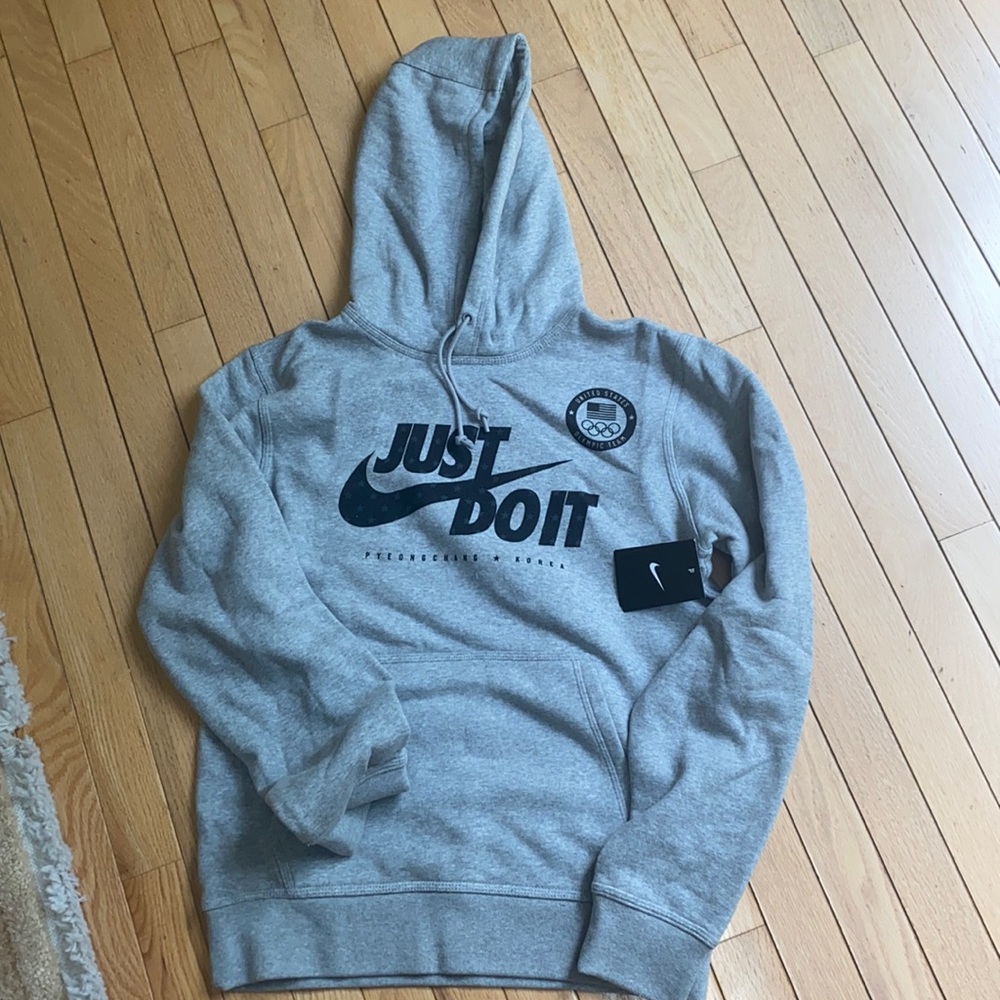 Nike USA Stadium Club Fleece dark Heather small
